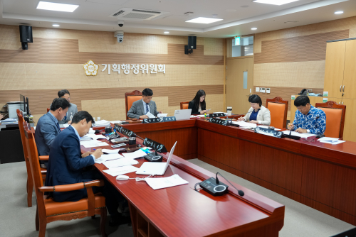 제249회 제1차 정례회 제1차 기획행정위원회